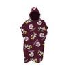 Manly Sea Eagles NRL Rugby League Kids Youth Hooded Beach