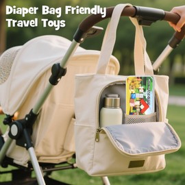 Mini Magnetic Blocks - 35 PCS Travel Magnet Building Blocks for Toddlers - STEM Educational Magnet Toys with Portable Iron Box for Kids Ages 3-8 Years Old Boys & Girls