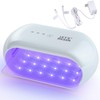 LET'S RESIN UV Light Advanced,Two-Sided Longer time Setting(2m,3m,5m) UV Lamp