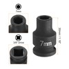 sourcing map Deep Impact Socket 3/8" Square Drive by 7mm