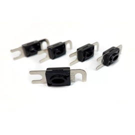 KnuKonceptz Mini-ANL (MIDI/AFS) Nickel Silver Plated Fuses 120A - 5 Pack
