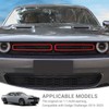 PDKLIN for Challenger Front Grill Mesh Grille Inserts Trim Cover