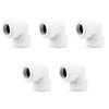 LavaPlumb Push Fit Plumbing Fittings 15mm 22mm White Pushfit Elbow
