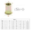 GrowGem Hand Nuts Blind Nuts Hand Riveters Each Size 10pcs