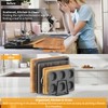 LAEMYFYRE Cutting Board Organizer Kitchen Organizer Rack for Cutting Board,
