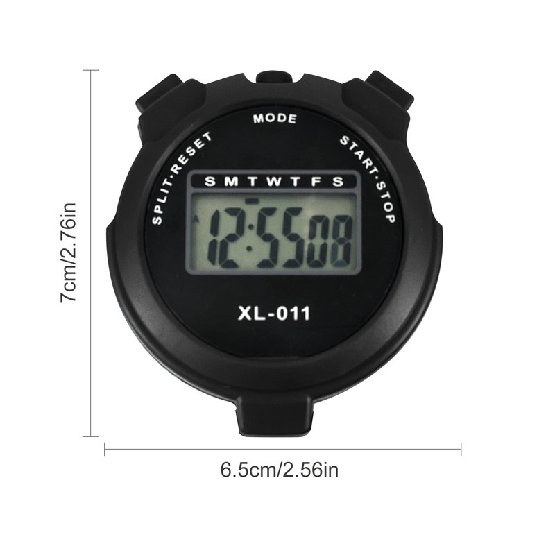 BEHAHAI Digital Sports Stopwatch Timer Stopwatch Large Display Interval Training