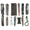 VIPERADE PJ11 Leather Knife Sheath for Belt, Knife Holster, Pocket