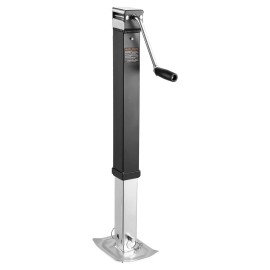 Car Jacks 15 In Travel Weld On Pipe Mount Swivel Trailer Jack 8000 Lbs CapacityDefault: Default