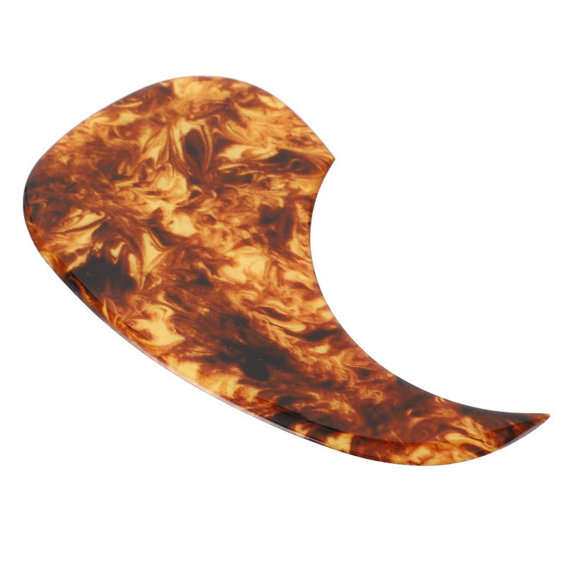 Guitar Pickguard PVC Decorative Self Adhesive Comma Shape Acoustic Guitar