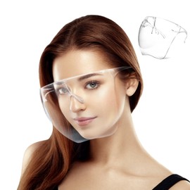 SAVILAND Nail Face Mask for Nail Drill: Salon Clear Visibility & Comfortable Wear Full Face Mask Splash Resistant Quicker DIY Nail Art Tools for Nail Artists Enthusiasts Technicians Salon Studio