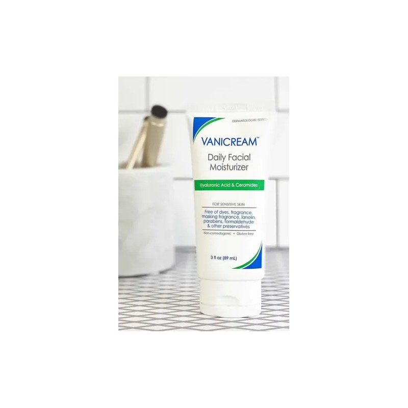 Vanicream Crema Hidratante Facial Ácido Hialurónico Piel Sensible 89ml