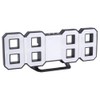 Digital LED Large 3D Table Hanging Wall Clock Alarm Snooze
