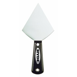 Hyde Tools 2700 3-1/2-Inch Flexible Drywall Pointing Knife, Black and Silver