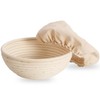 Banneton Bread Proofing Basket Set - Sourdough Bread Baking Supplies