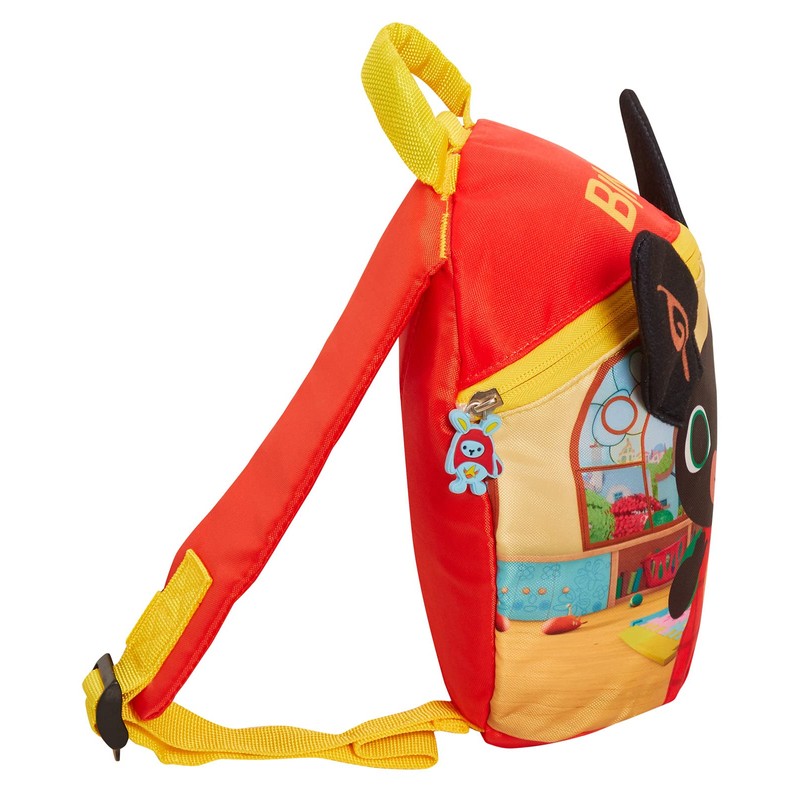 Bing Bunny Boys Girls 3D Ears Backpack With Reins Kids