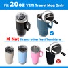 Bluwing 2 Pack 20 oz Replacement Stronghold Lid for YETI