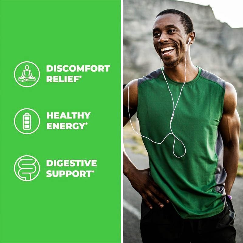 AlphaStateSciences Mighty Organic Moringa: Immune Boosting Capsules with Turmeric &