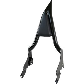 TDZ Detachable Sissy Bar Passenger Backrest 22" Inch Rear Pad for 2009-2024 Harley Touring Road King Ultra CVO Limited Street Glide Road Glide Electra Glide，Black