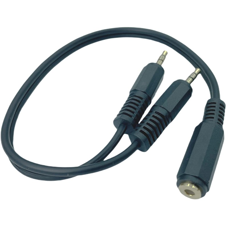 Audio Distribution Cable (3.5mm Stereo (Female) to 3.5mm Stereo (Male)