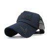 AVIREX Avilex Cap, Men's, Women's, Large Size, Big Size, Hat, Mesh Cap, Military Patch, Popular, Trend, Father's Day, Gift, navy