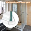 Bath Shower Screen Seal Strip,U-Shape Rubber Shower Screen Seal Strip