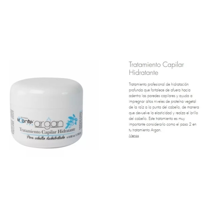 Labonté Kit Shampoo Labonté Argán 1lt + Mascarilla Hidratante 250ml