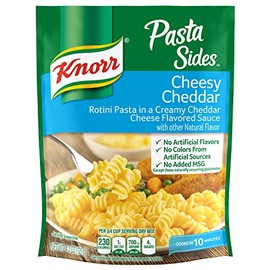 Knorr Pasta Sides Dish, Cheesy Cheddar, 4.3 oz (Pack of 8)