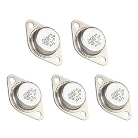 Rookin 5pcs 2N3055 Power Transistors NPN to-3 Metal Case 15A/60V Set of 5 Transistors