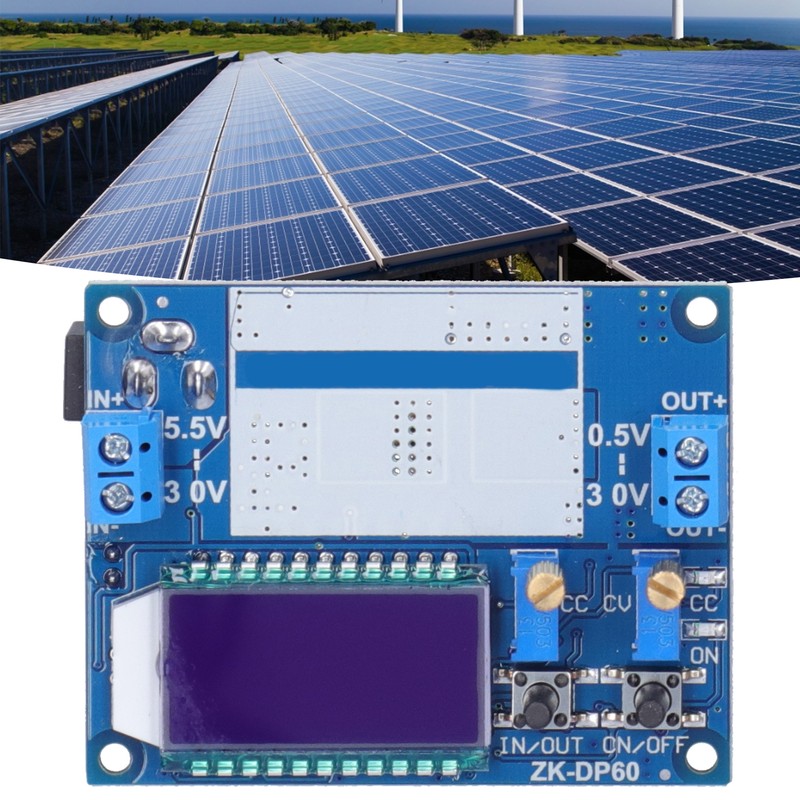 Power Supply Module Adjustable Circuit Board Module with Acrylic Shells