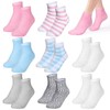 8 Pairs Aloe Socks Natural Moisturizing Spa Socks Lotion Socks