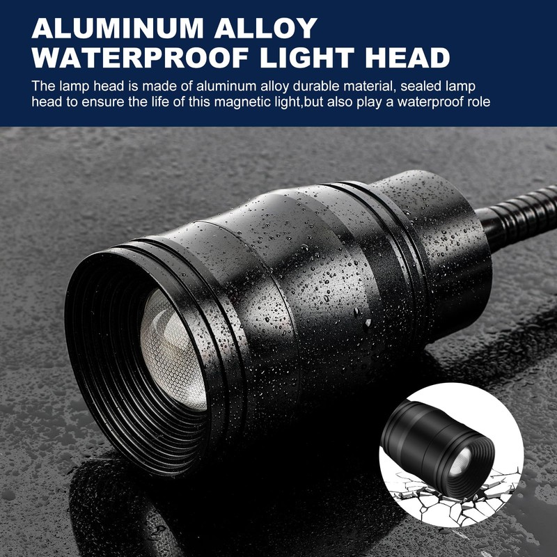 12W Magnetic Base LED Work Lamp With Adjustable Focus and
