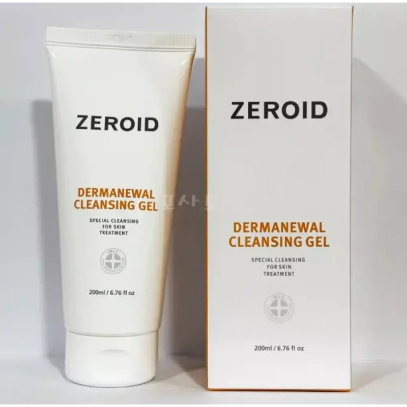 ZeroId 제로이드 더마뉴얼 클렌징젤 200ml Zeroid Dermaceutical Cleansing Gel 200ml
