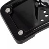 Unbranded Curved Laydown License Plate Mount Bracket w/ Frame For