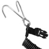 Stainless Steel Marine Sports Reef Double Hook with Spring Rope