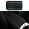 Piburth Car Center Console Armrest Pad, 12.6X 7.2 Inch PU