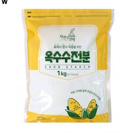 옥수수 자연의선택옥수수전분 자연의선택 옥수수전분 1kg 옥수수가루 옥수수전분가루 Natural Choice Corn Starch 1kg