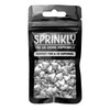 SPRINKLY - Tablet Hearts - Metallic Silver - 25g