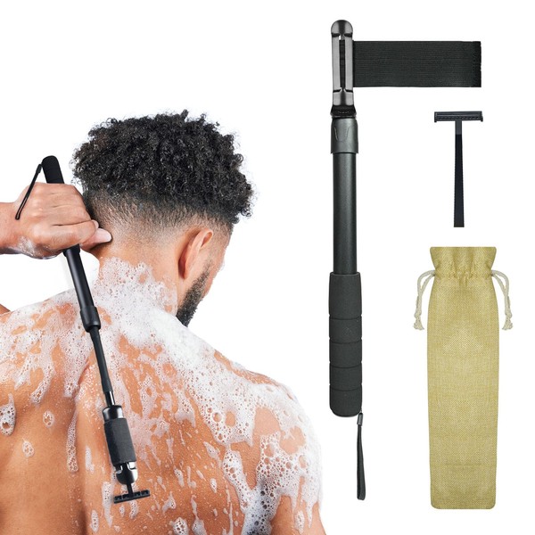 Xune XUNE Safety Razor Extension Handle with Adjustable Length for
