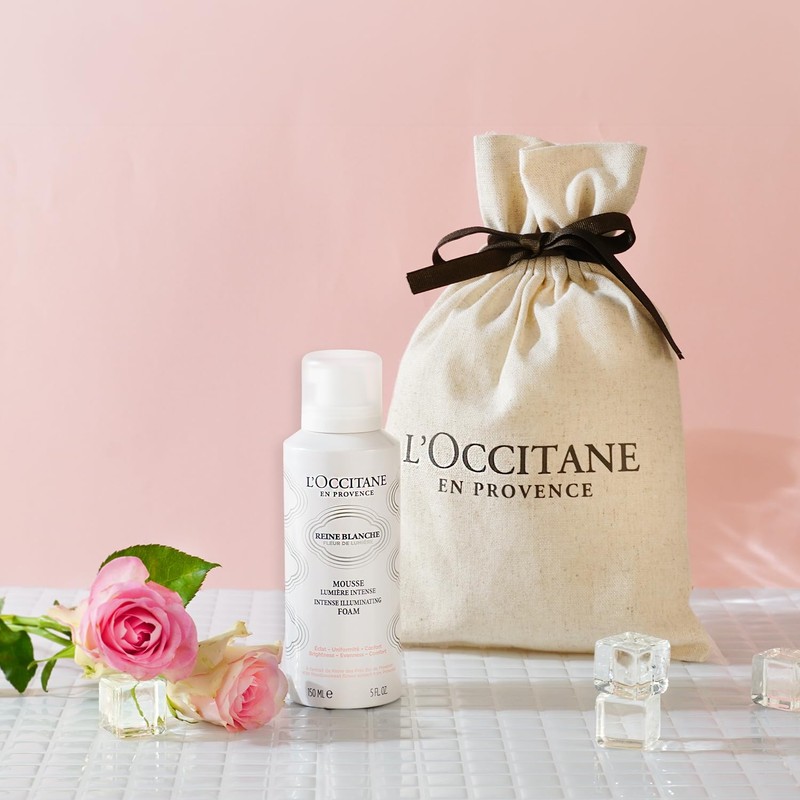 L'Occitane L'Occitane Illuminating Cleansing Foam, 5.3 fl oz (150 ml),