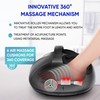 Foot Massager with Heat - 45 massage combinations, Deep Kneading,