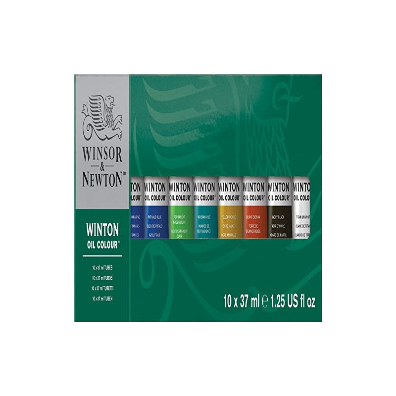 Winsor & Newton 1490619 Jgo.Oleo Winton P/Prin. C/ 10 10375