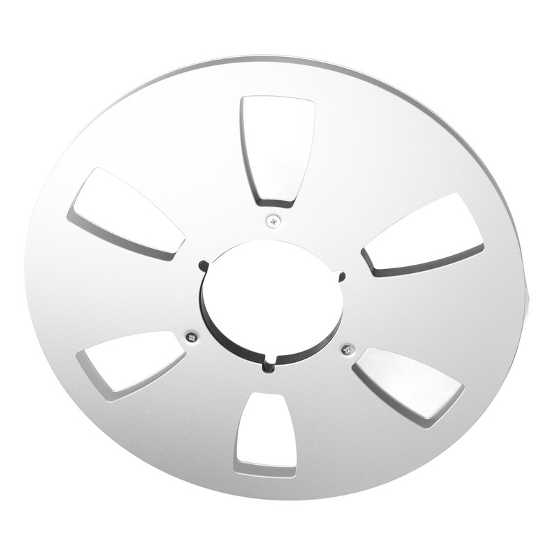 1/4 10.5 Inch Empty Tape Reel 6 Hole Aluminum Alloy