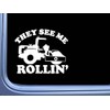 Compactor Sticker See Me Rollin OS 226 vinyl 6" Decal