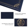 GraduatePro US Citizenship Certificate Holder 2023 Naturalization Padded Leatherette Cover