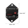 X AUTOHAUX Car Circuit Breaker 200A Waterproof with Reset Fuse