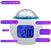 Jetcloud LED Alarm Clock with Star Galaxy Projector Light Portable