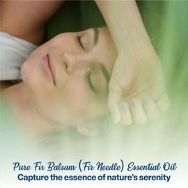 uh*Roh*Muh Premium Canadian Fir Balsam Essential Oil - 100% Pure and Vegan Essential Oil - Fresh Evergreen Aroma for Home, Wellness, Aromatherapy and Household Cleaning - Sourced from Canada 1oz