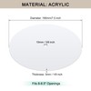 Awclub Round Lampshade Diffuser, 7.5" Diameter with 3/8" Center Hole