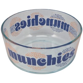 Pyrex 7203 7-Cup Munchies Glass Bowl