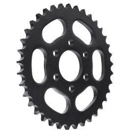 428 37 Teeth 6Pcs Holes Steel Rear Sprocket Electric Bicycle Scooter Replacement Part